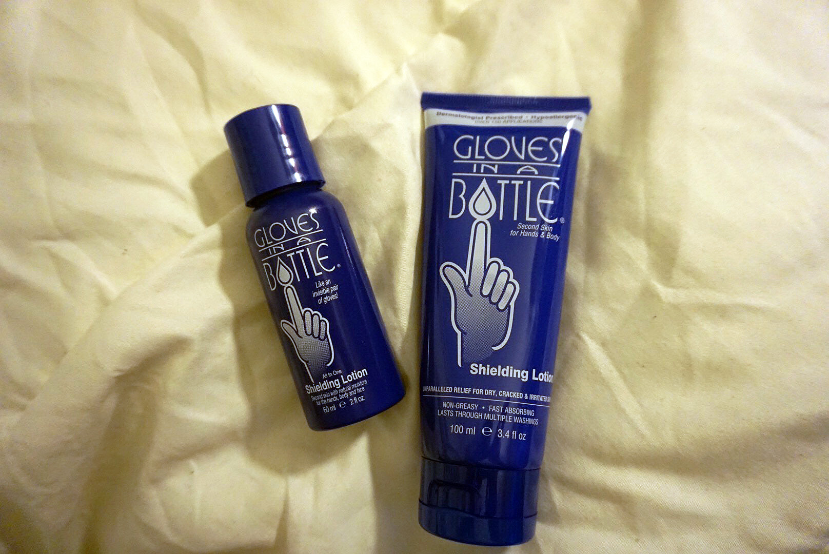 Relieve Contact Dermatitis with Gloves In A Bottle (Shielding Lotion)