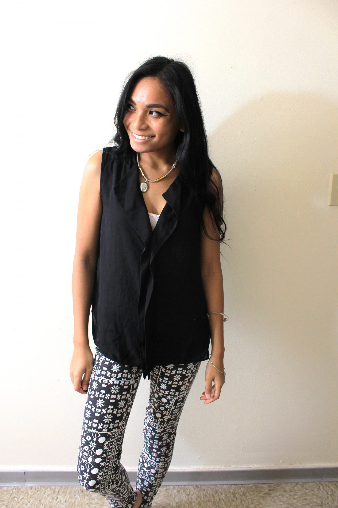 Making Snow Design Pants WORK For the Office - LINDA TENCHI TRAN