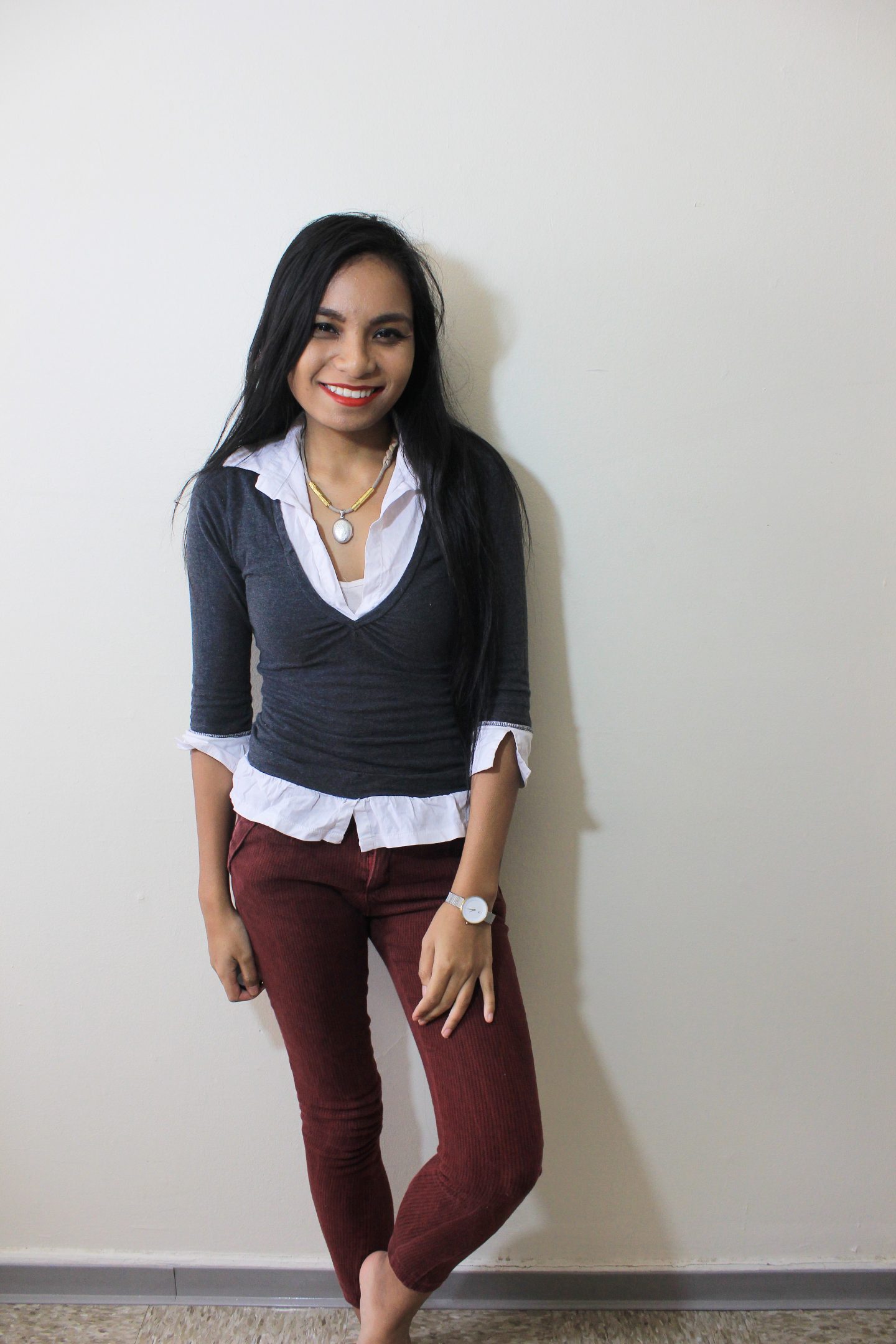 Styling Red Pants for the Office - LINDA TENCHI TRAN