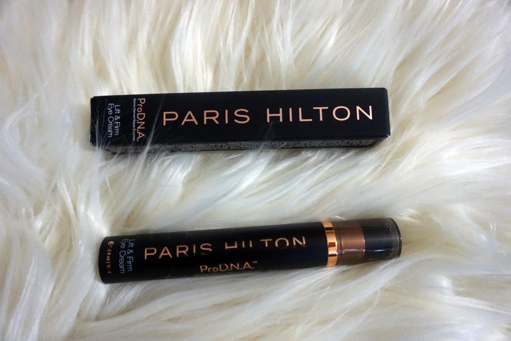 Paris Hilton Skincare Lift and Firm Eye Cream Review